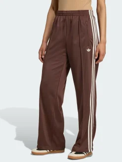 adidas originals Brown/White Firebird Loose Track Pant Trousers^Women Sportswear|Pants