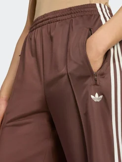 adidas originals Brown/White Firebird Loose Track Pant Trousers^Women Sportswear|Pants