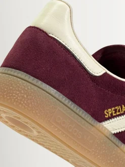 adidas originals Burgundy Red Handball Spezial Trainers^Women Sneakers|Sportswear