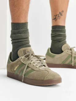 adidas originals Green Gazelle Trainers^ Sneakers