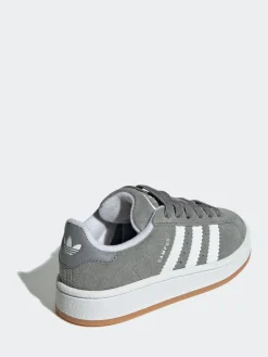 adidas originals Grey Light Campus 00s Elastic Lace Kids Trainers^BOY Sneakers|Sneakers
