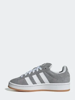 adidas originals Grey/White Campus 00s Lace Junior Trainers^BOY Sneakers|Sneakers