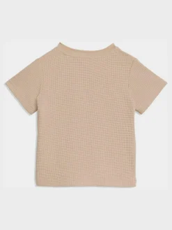 Hot adidas originals Waffle T-Shirt and Shorts Set Neutral