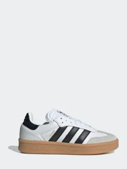 Hot adidas originals XLG Samba Trainers Pearl White