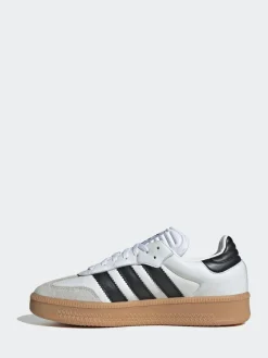 Hot adidas originals XLG Samba Trainers Pearl White