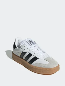 Hot adidas originals XLG Samba Trainers Pearl White