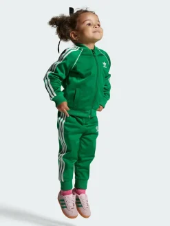 Best adidas originals Pink/Green Gazelle Comfort Closure Elastic Laces Infant Trainers