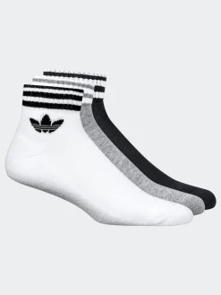adidas originals Ankle 3-Stripes Crew Socks 3 Pairs^ Socks|Socks