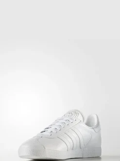 adidas originals White Gazelle Trainers^ Sneakers