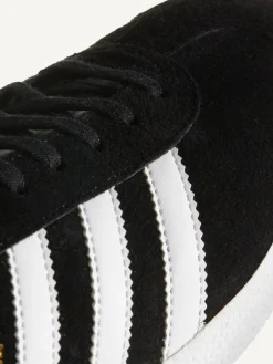 adidas originals White/Black Gazelle Trainers^ Sneakers