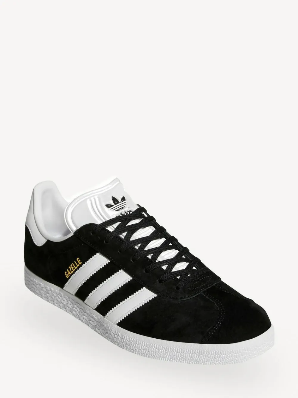 adidas originals White/Black Gazelle Trainers^ Sneakers