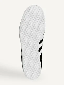 adidas originals White/Black Gazelle Trainers^ Sneakers