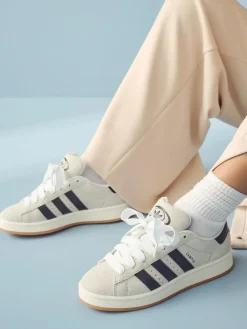 New adidas originals White/Black Campus 00s Trainers