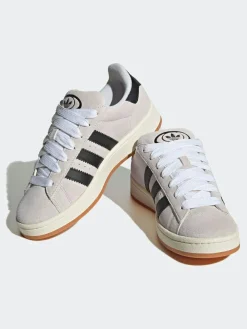 New adidas originals White/Black Campus 00s Trainers