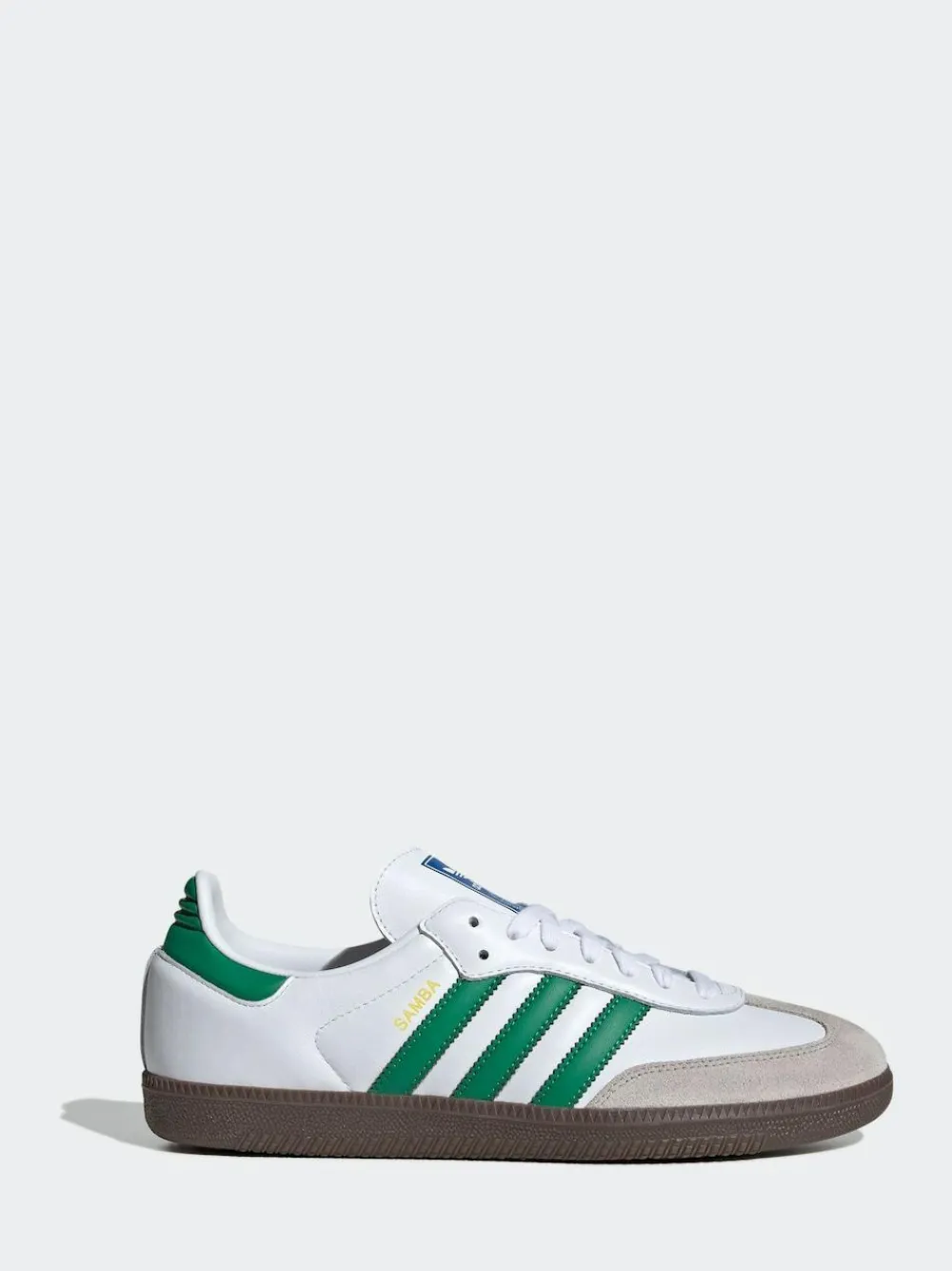 adidas originals Samba Trainers White/Green
