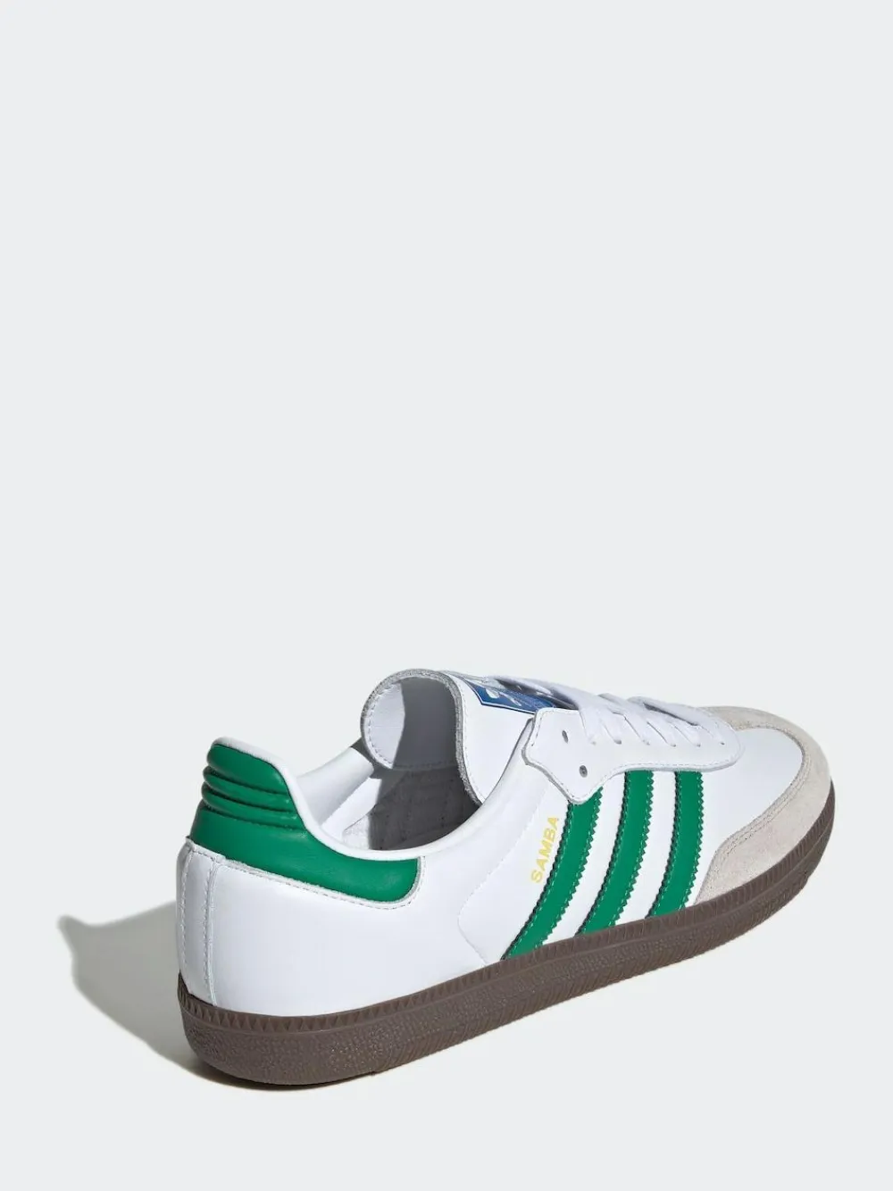 adidas originals Samba Trainers White/Green