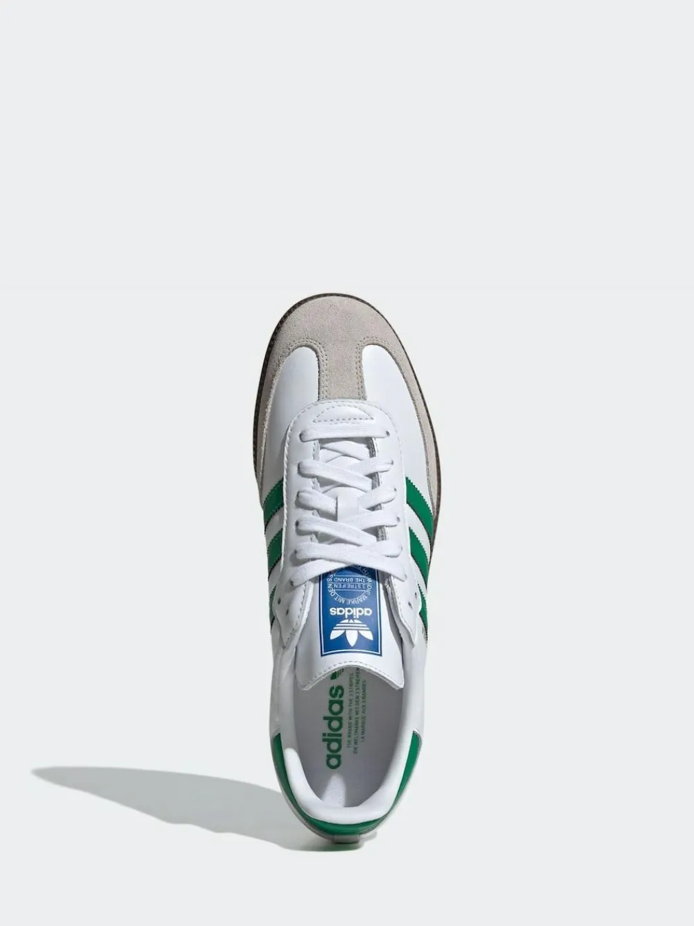 adidas originals Samba Trainers White/Green