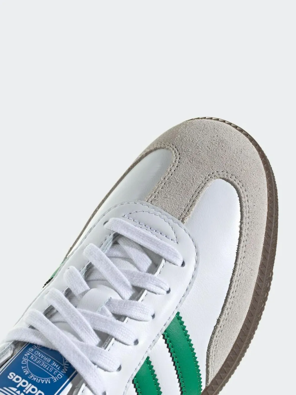 adidas originals Samba Trainers White/Green