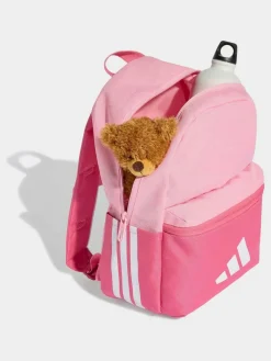 adidas Pink 3 Bar Kids Backpack^BOY Bags|Bags