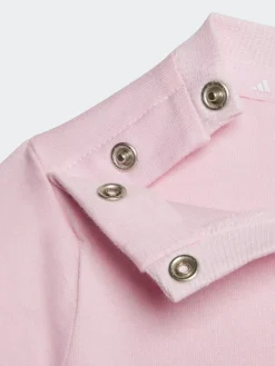 adidas Pink Essentials T-Shirt and Shorts Set Infant Kids^ Shorts|Shorts & Skirts