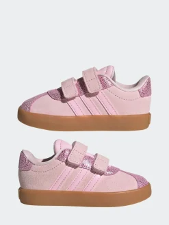 adidas VL Court 3.0 Hook and Loop Kids Trainers^BOY Sneakers|Sneakers