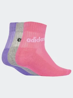 Online adidas Linear Ankle 5 Packs Socks Pink/Lilac