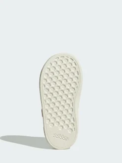 adidas Pink/White Grand Court 2.0 Elastic Lace Infant Trainers^BOY Sneakers