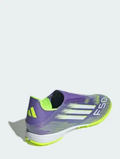 Outlet adidas Purple F50 League Laceless Turf Boots