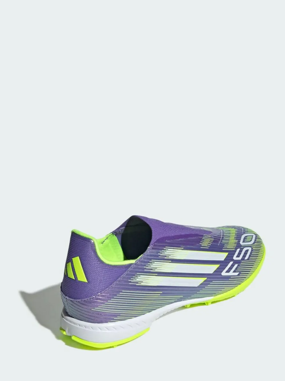 Outlet adidas Purple F50 League Laceless Turf Boots