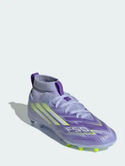 adidas Purple F50 Sparkfusion League Firm Ground/Artificial Grass Boots^ Soccer Cleats