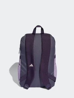 adidas Purple Kids 3 Stripe Backpack