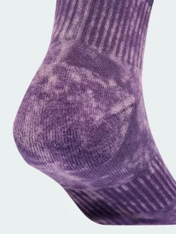 Sale adidas Purple Stonewash Crew Socks 3 Pack