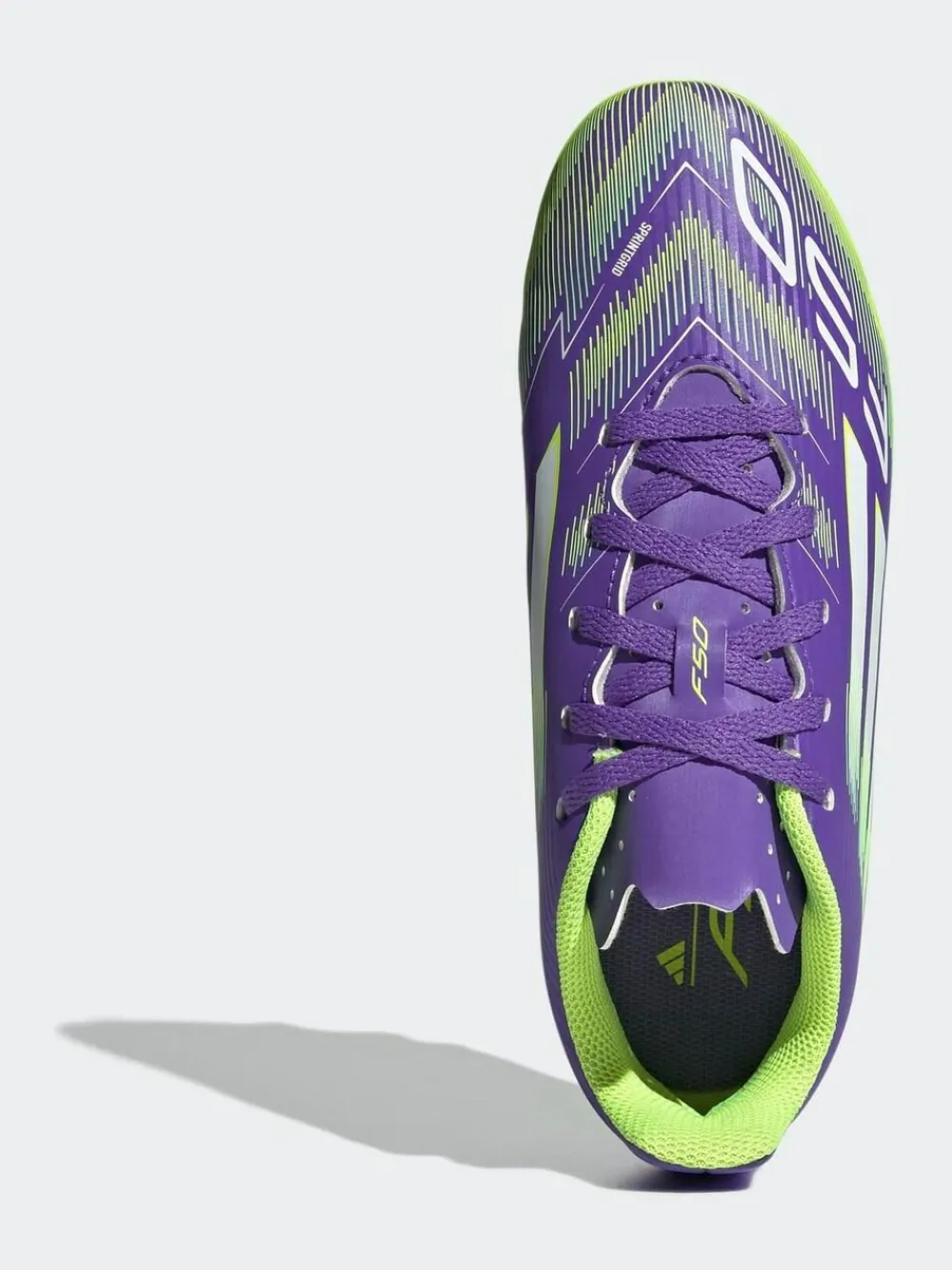 adidas Purple/White Kids F50 Club Firm/Multi Ground Boots