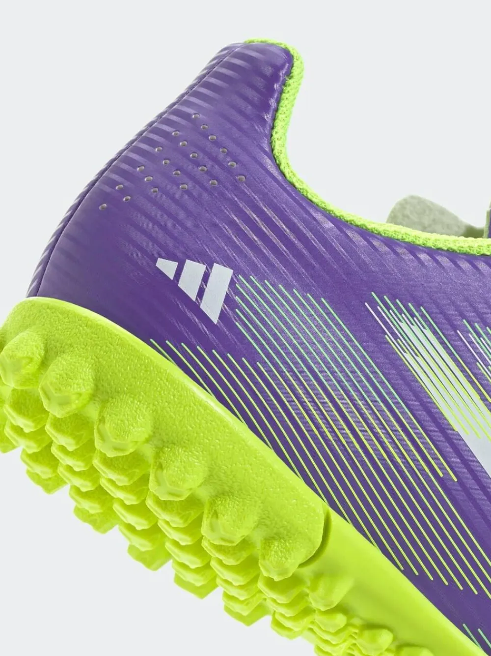 New adidas Purple/White Kids F50 Club Turf Boots