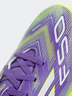 New adidas Purple/White Kids F50 Club Turf Boots