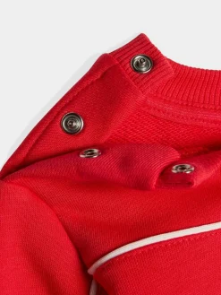 Best adidas Red Disney Mickey Mouse Sweatshirt and Jogger Infant Set