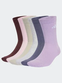 Sale adidas Red Logo Crew Socks 6 Pack