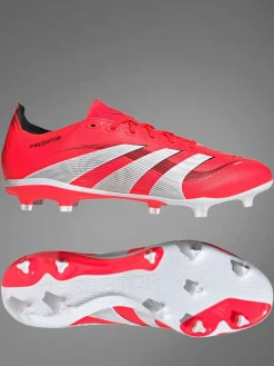 adidas Red Predator League Fg/MG Football Boots^ Soccer Cleats