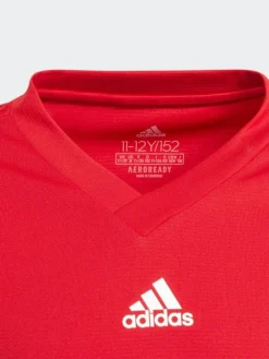 Best adidas Red Team Base T-Shirt