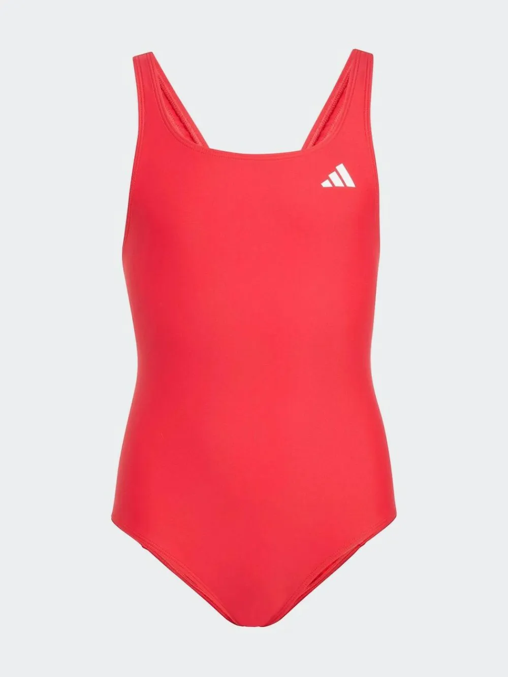 Best adidas V-back Kids Swimsuit Red