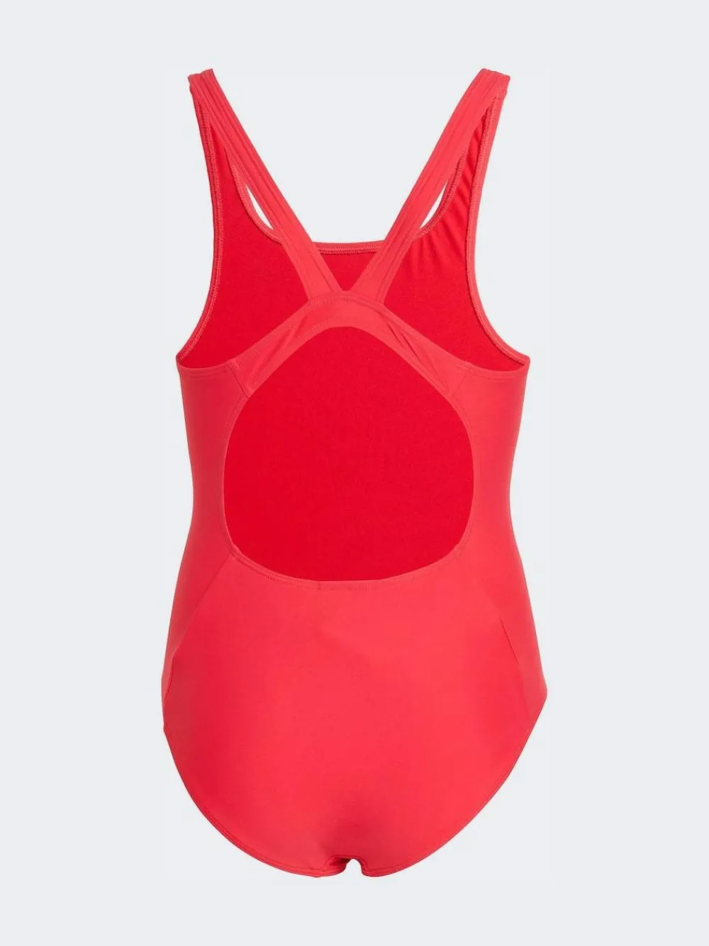 Best adidas V-back Kids Swimsuit Red