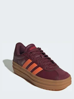 adidas Red VL Court Bold Trainers^Women Sneakers