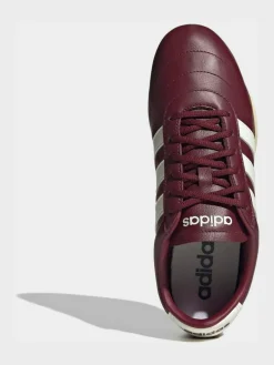 adidas Red/White Grand Court Lo Trainers^Women Sneakers