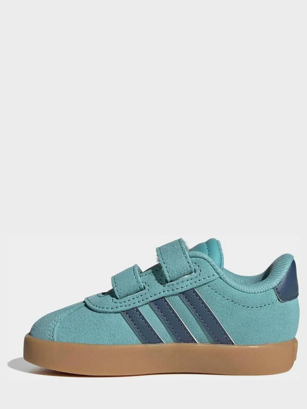adidas Teal VL Court 3.0 Hook and Loop Infant Trainers^BOY Sneakers|Sneakers