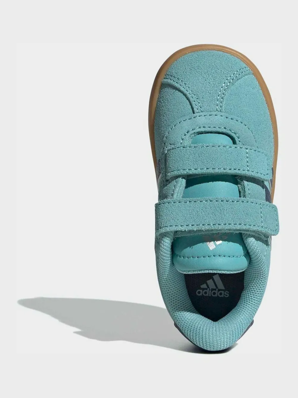 adidas Teal VL Court 3.0 Hook and Loop Infant Trainers^BOY Sneakers|Sneakers