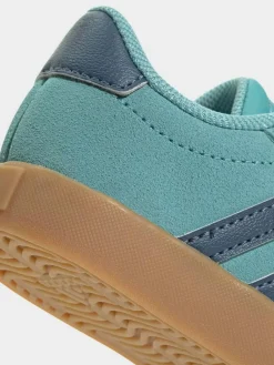 adidas Teal VL Court 3.0 Hook and Loop Infant Trainers^BOY Sneakers|Sneakers