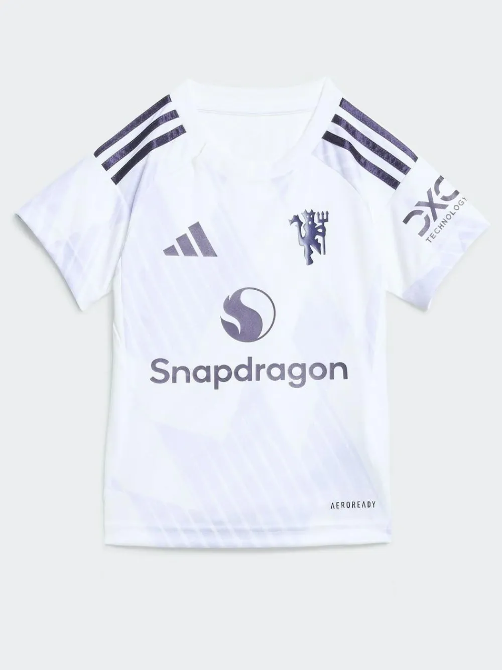 adidas White Baby Kids Manchester United 25/26 Away Kit^ Shorts