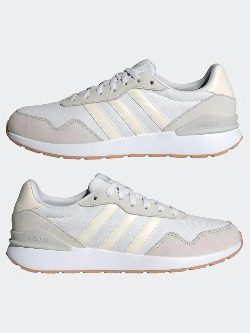 Outlet adidas White Cream RUN 60s 4.0 Trainers