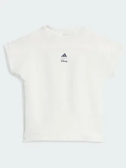 Hot adidas White Disney Frozen Top and Short Set