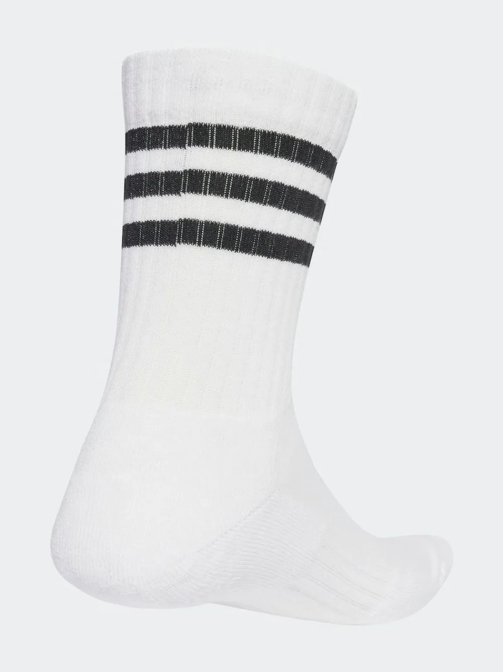 adidas White Ecru 3-Stripe Crew Length Socks 3 Pack^ Socks|Socks